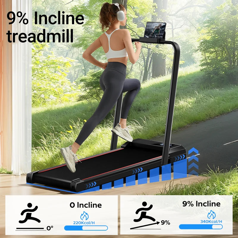 Under-Desk, Diamond Belt, Lightweight, Home/Office Treadmill