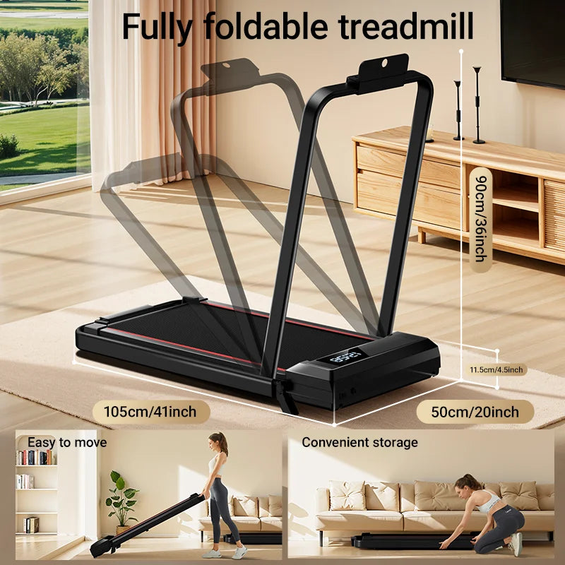 Under-Desk, Diamond Belt, Lightweight, Home/Office Treadmill