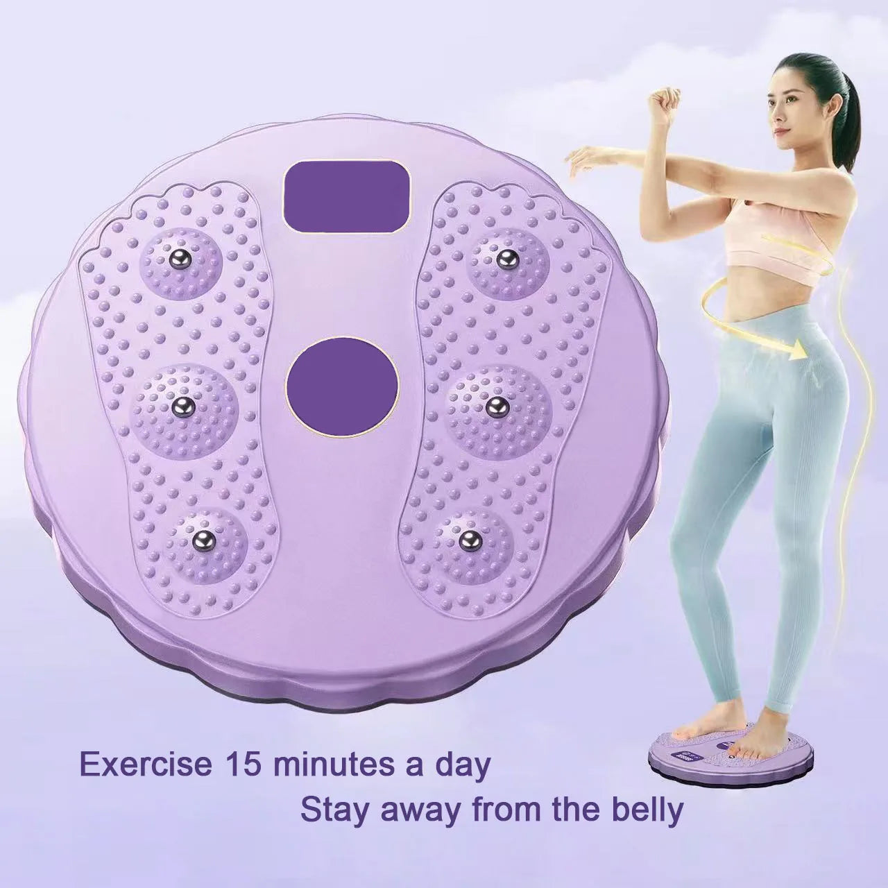 Waist Twisting Disc for Abdomen Exercise Fitness Equipment