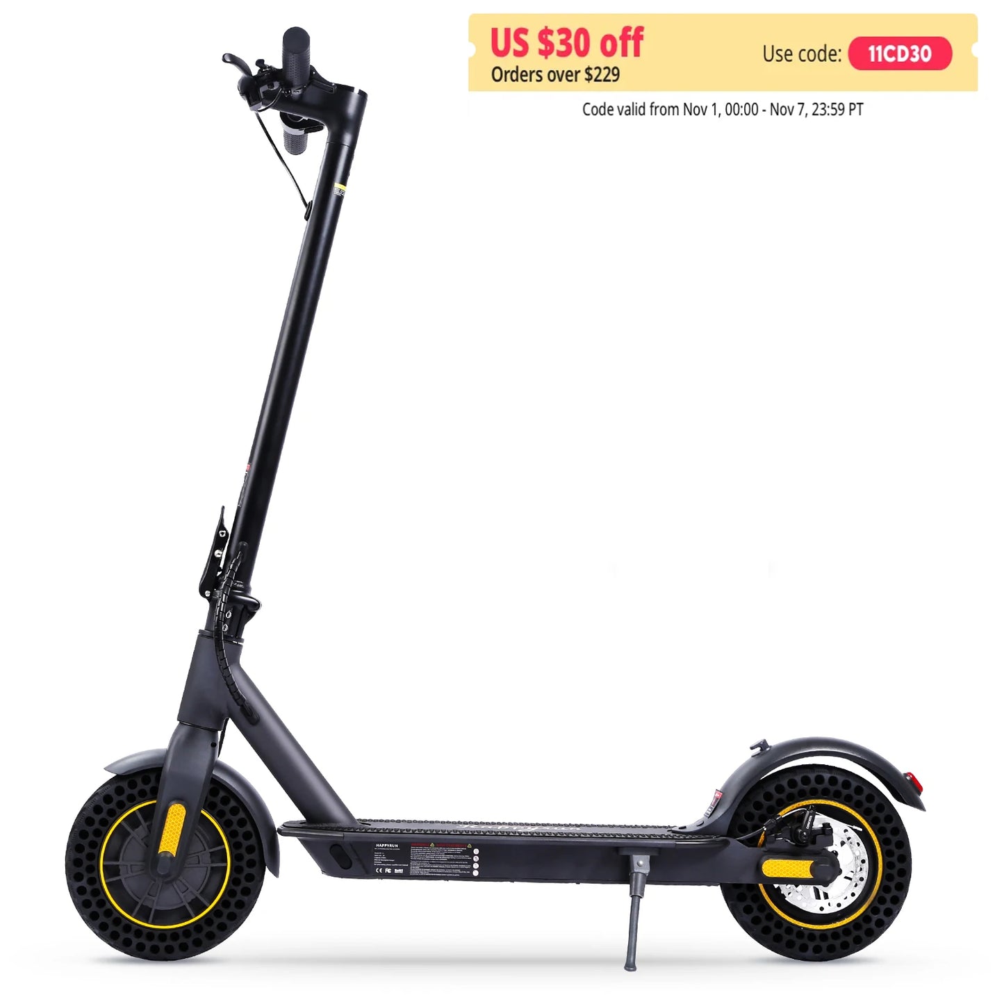Electric Scooter 30Km/h Smart APP, Foldable