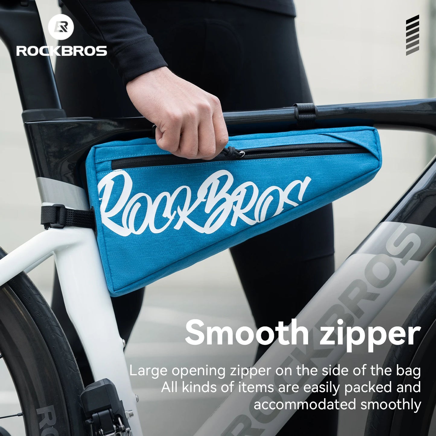 Lightweight Bike Frame Pack for Tools and Accessories