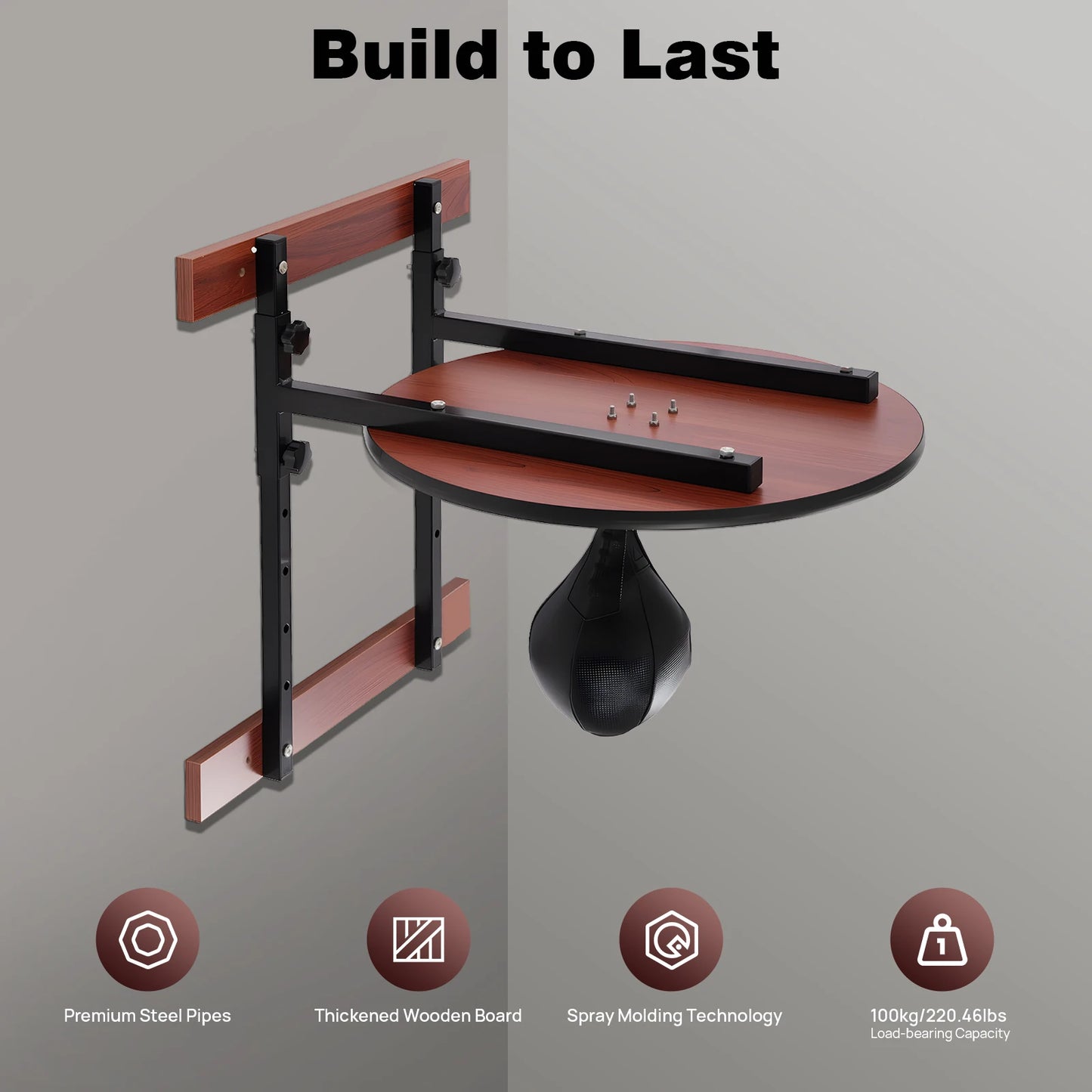 Professional Wall Mounted Punching Ball Speed Bag