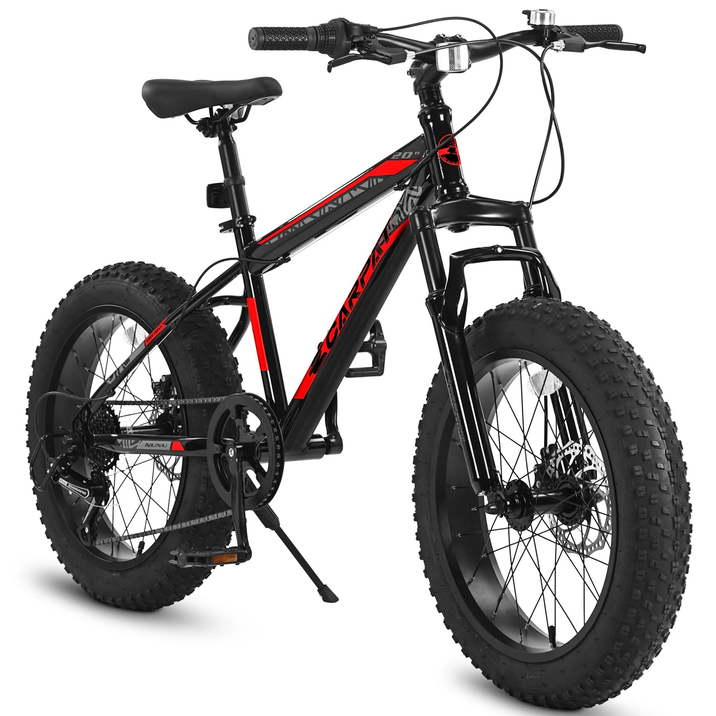 Kids' 4-Inch Wide Fat Tire Snow Mountain Bike