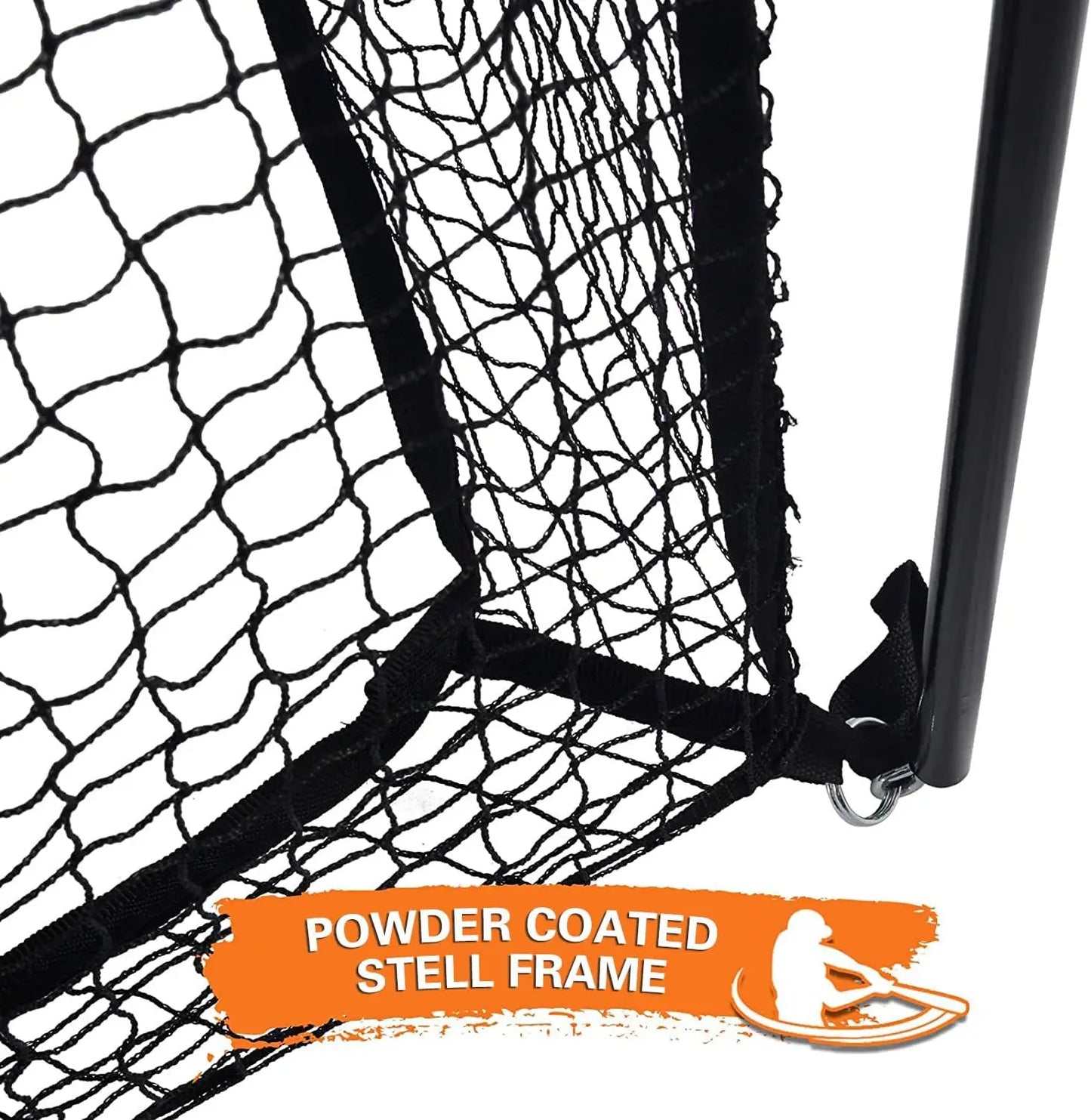Batting Cage Baseball Softball - 22FT Heavy Duty Steel Frame
