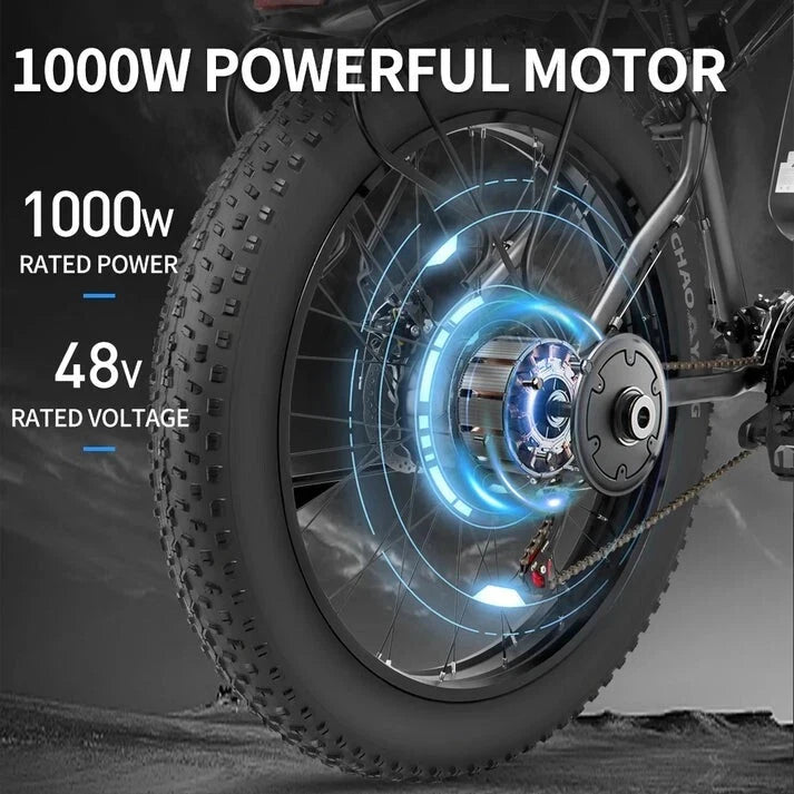 Adult Off-Road E Bike 26inch*4.0 Fat tire Bike