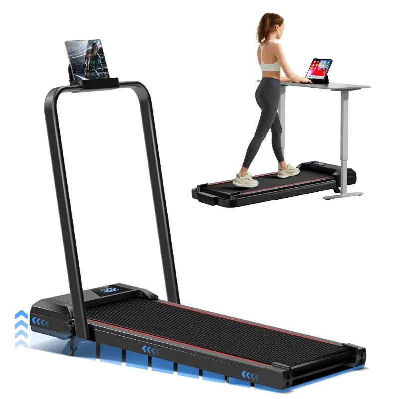 Under-Desk, Diamond Belt, Lightweight, Home/Office Treadmill