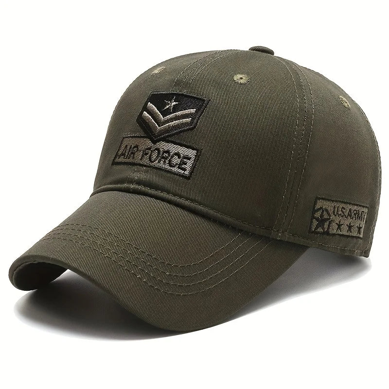1Unisex AIR FORCE Letter Baseball Cap