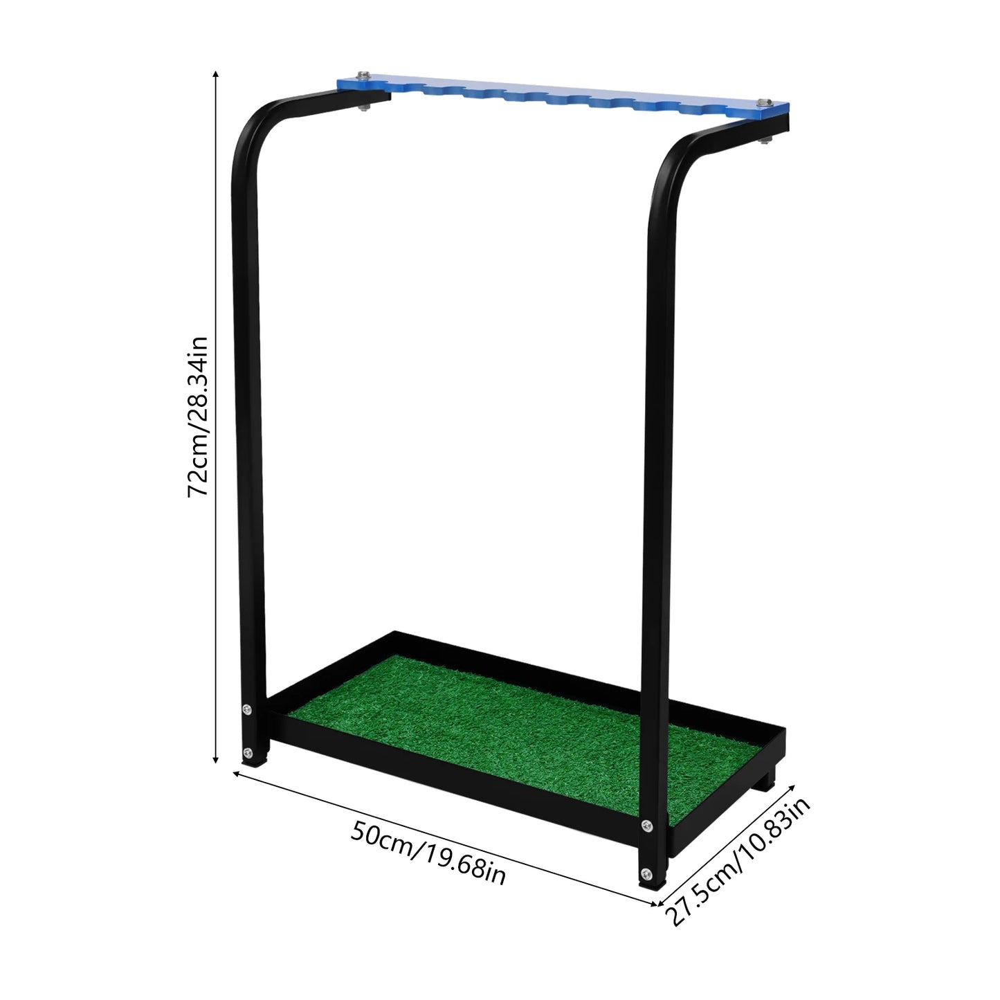 Golf Bag Storage Stand and Other Golfing Equipment Rack