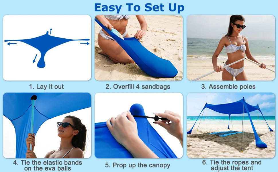 Portable Lawn Camping Fishing Tent Outdoor Sun Protection