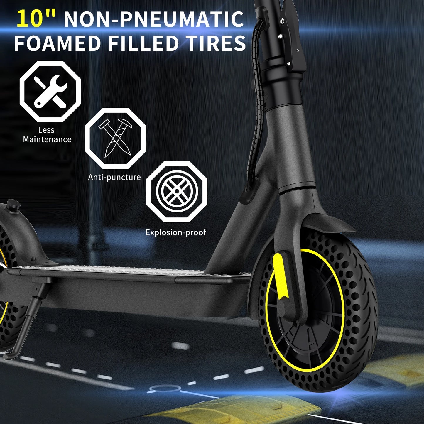 Electric Scooter 30Km/h Smart APP, Foldable
