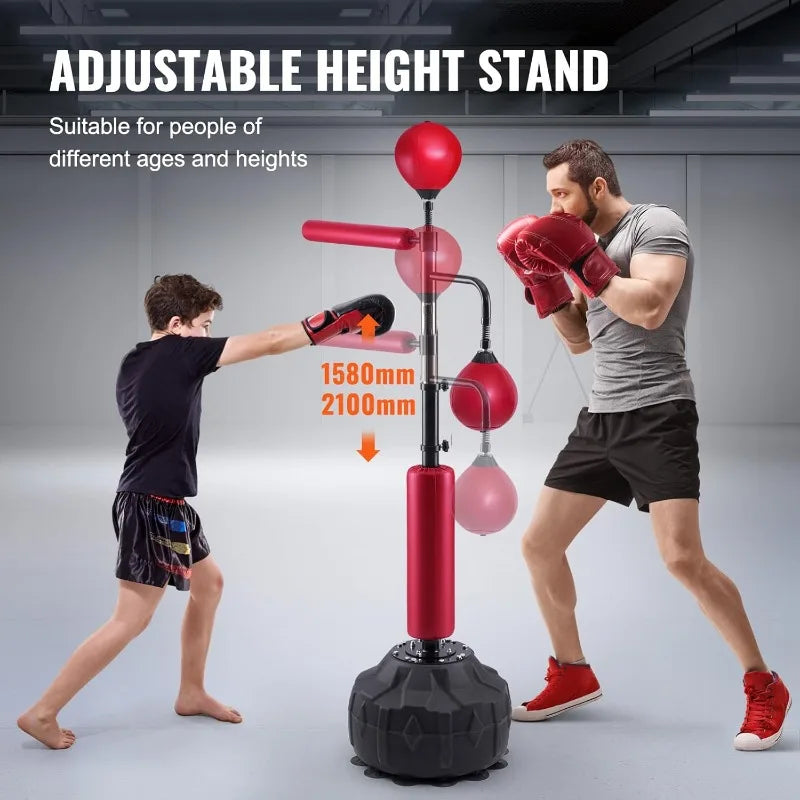 Boxing Speed Trainer Punching Bag with height Adjustable