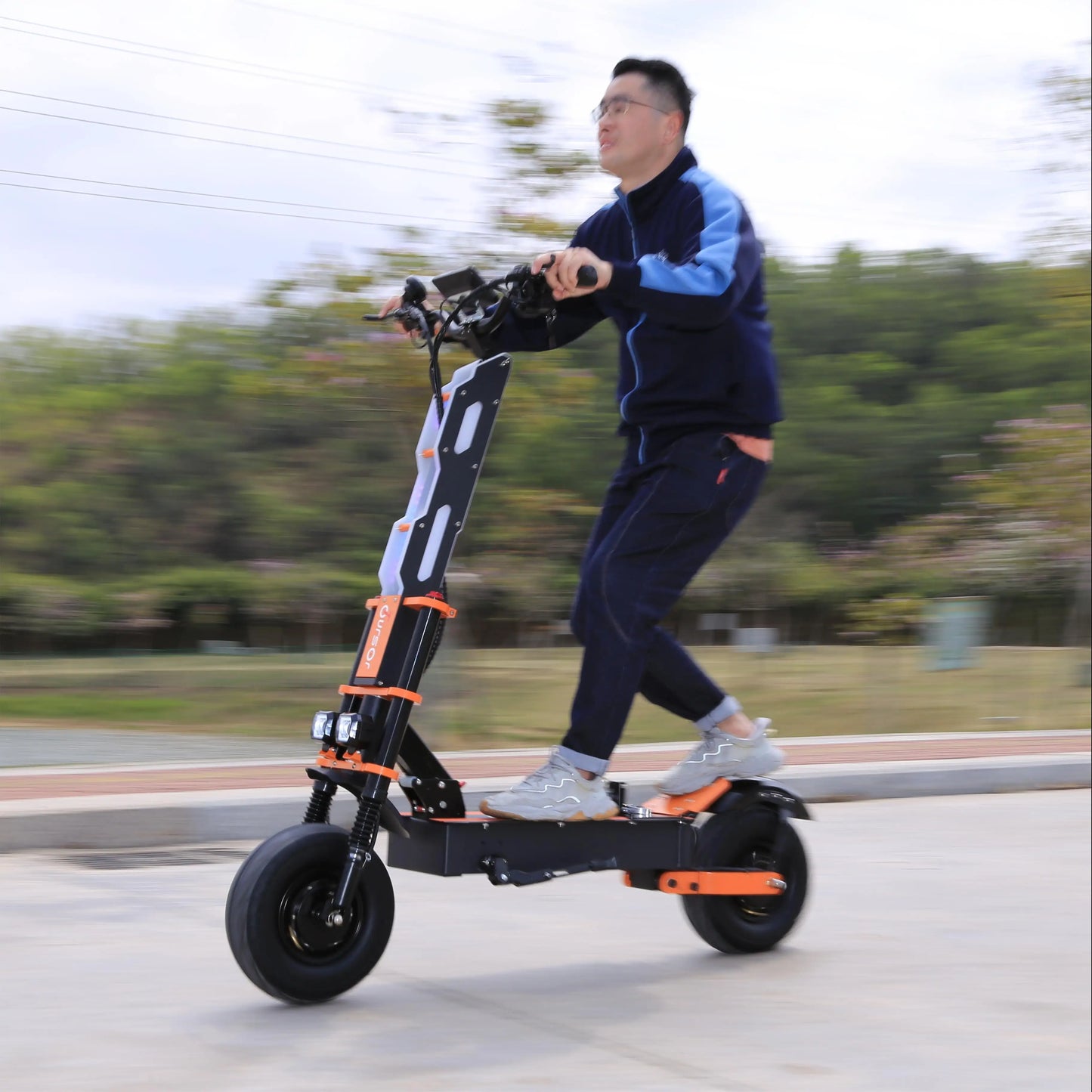 Adult Off-road Electric Scooter Speed 100KM/H Mileage 120KM