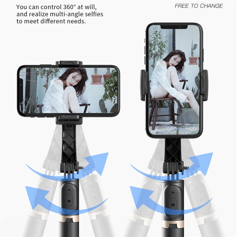 Stabilizer Selfie Stick Wireless Foldable Tripod / Bluetooth