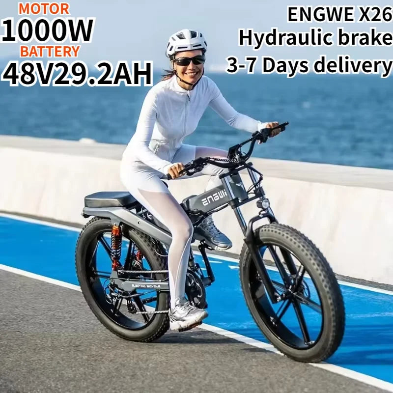 Folding Bike 1000W Motor All-terrain Electric Bicycle
