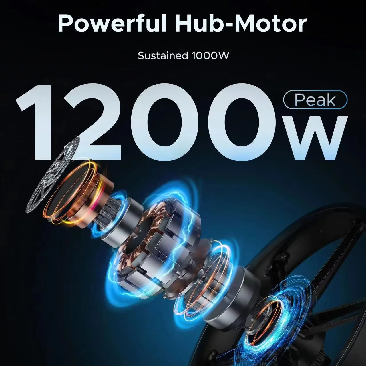 Folding Bike 1000W Motor All-terrain Electric Bicycle