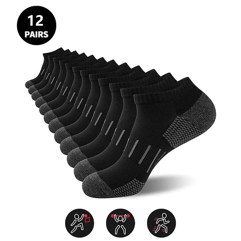 Cotton Training Short Tube Socks For Men