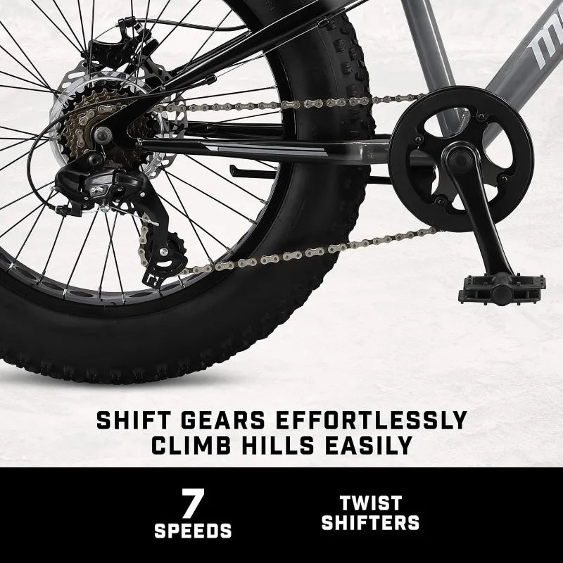 Mountain Bike , 20 to 26-Inch Wheels, Mechanical Disc Brakes