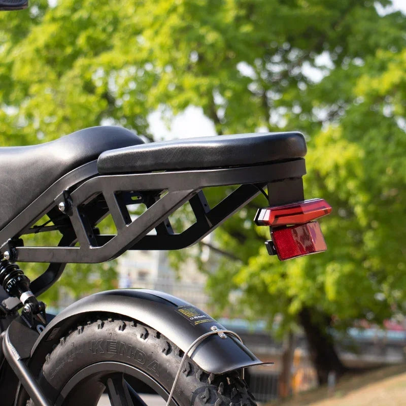 off-road mountain beach riding Ebike 20 Inch tires rear seat rack