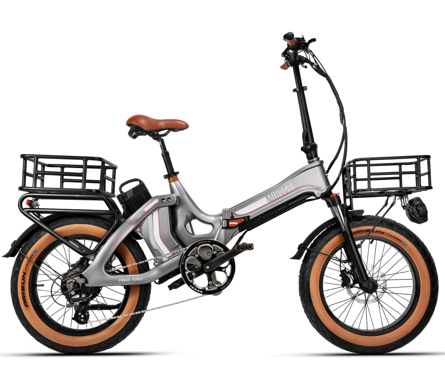 Multifunctional Long Endurance Electric Bike 48V13AH+16AH