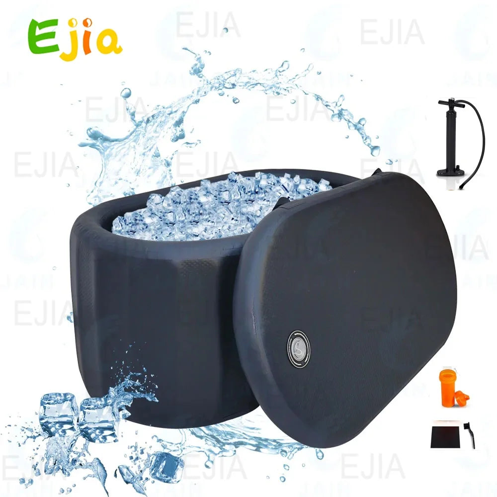52"L- 140 Gallons Portable Cold Plunge Tub for Athletes Recovery