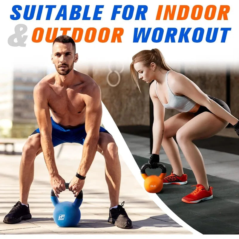 cast iron kettlebells 5lbs-50lbs full body workout