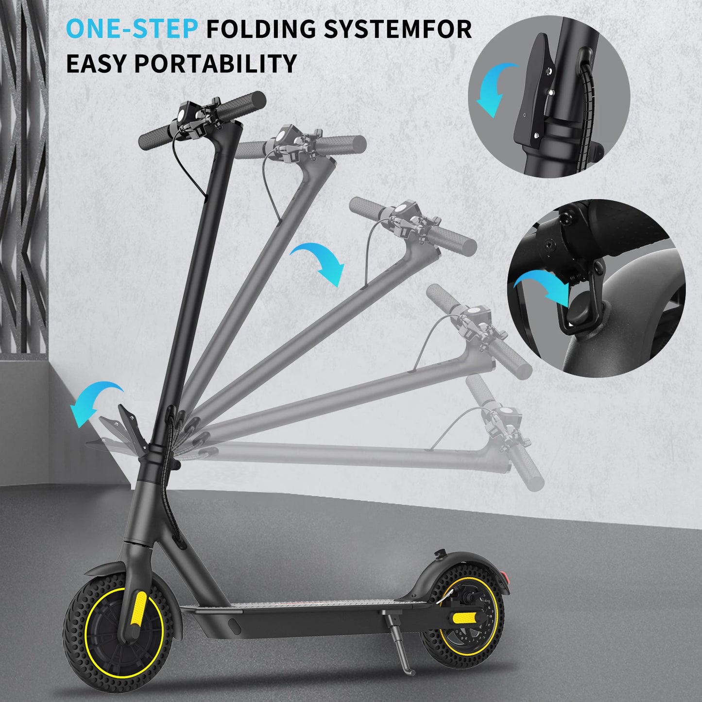 Electric Scooter 30Km/h Smart APP, Foldable