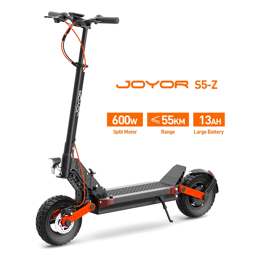 Electric Scooter 600W Motor Foldable 10" Off-Road Tires