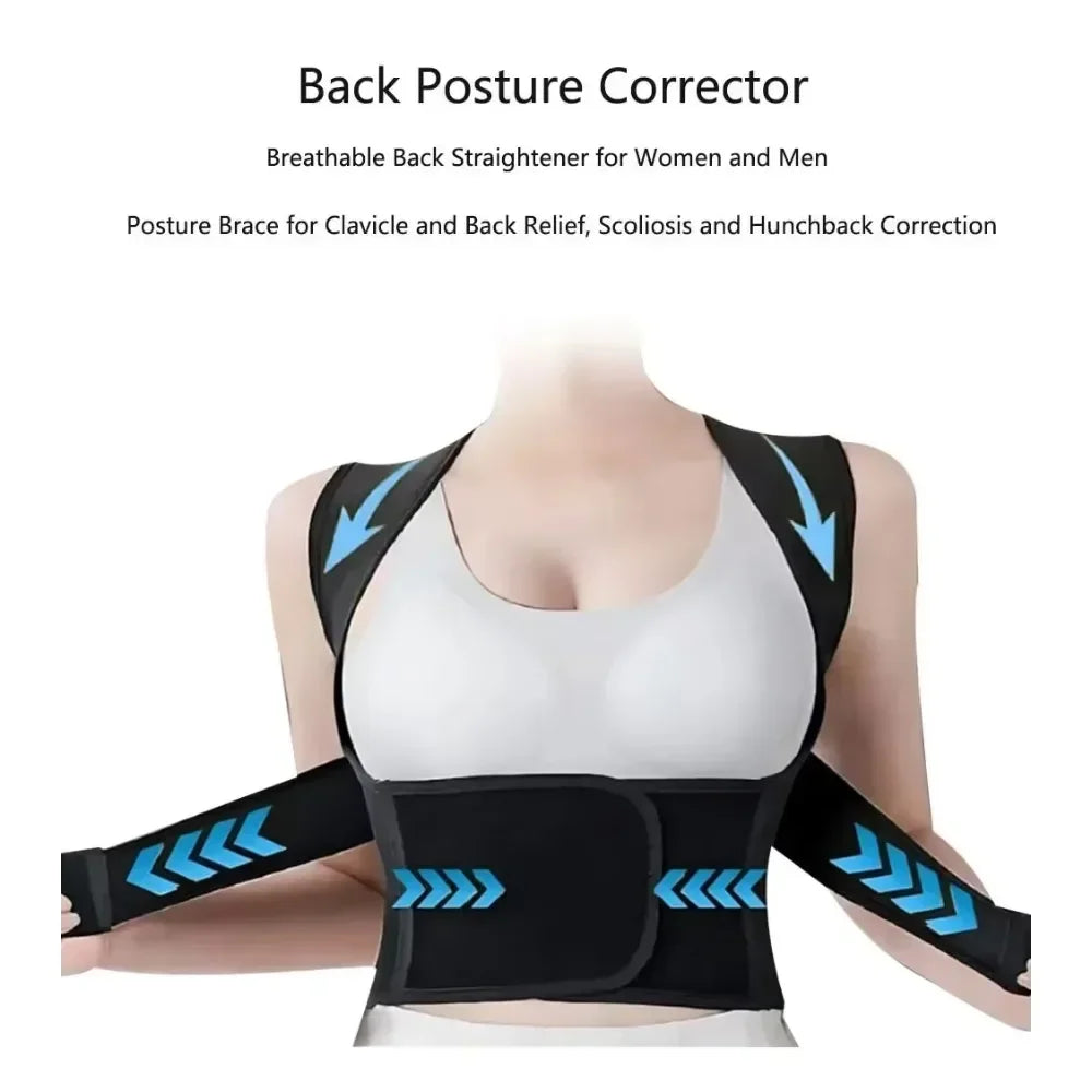 Adjustable Back Support Strap for Men and Women