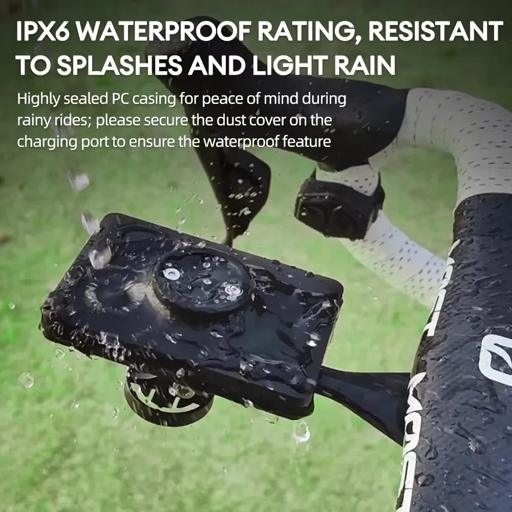 For Garmin Gopro Headlight Charging Bike Flashlight