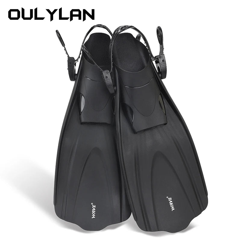 Adjustable Short Diving Flippers For Men