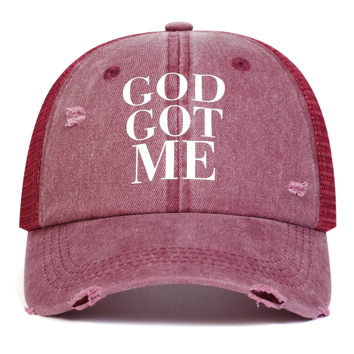 Unisex Letter Printing Outdoor Adjustable Sunscreen Hat 