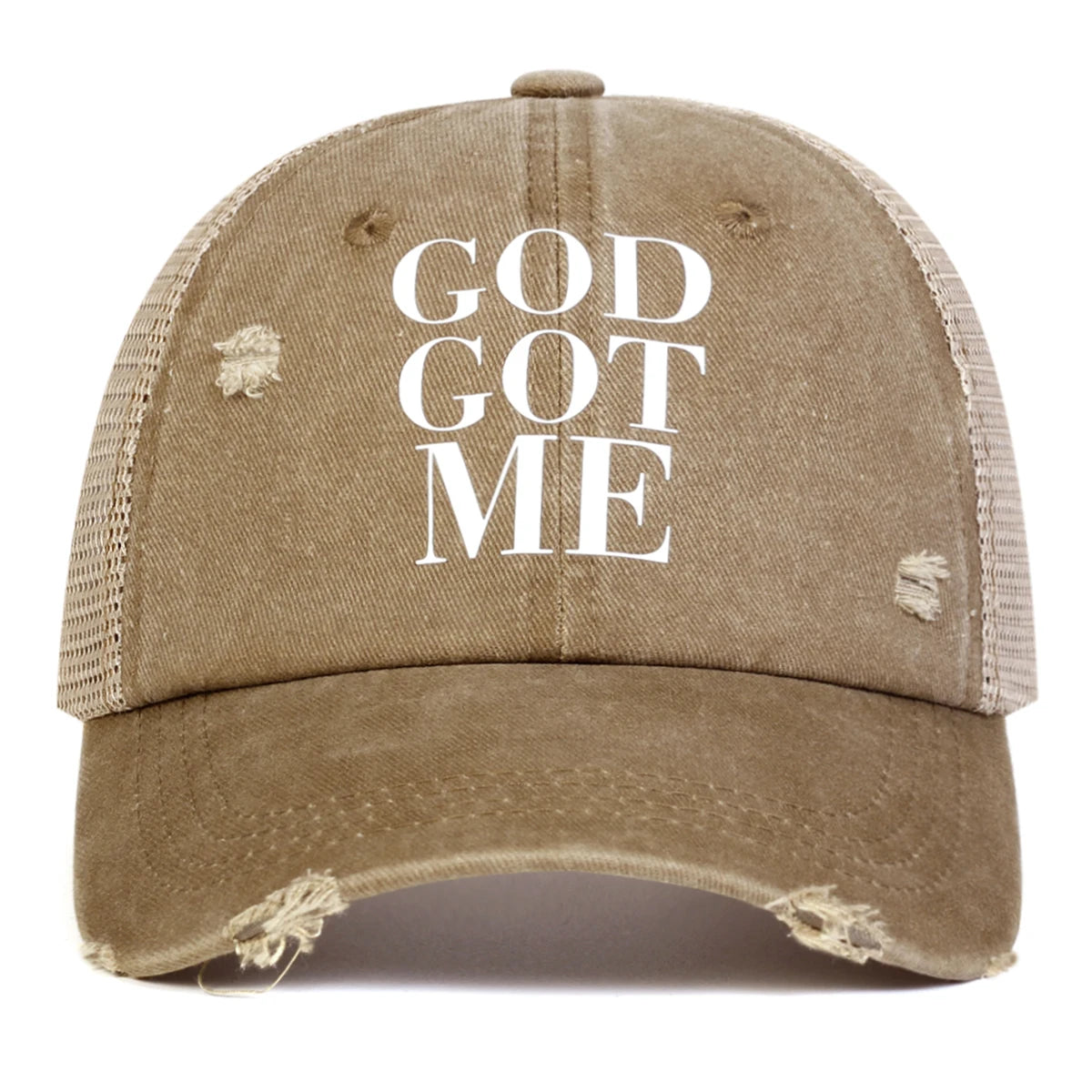 Unisex Letter Printing Outdoor Adjustable Sunscreen Hat 