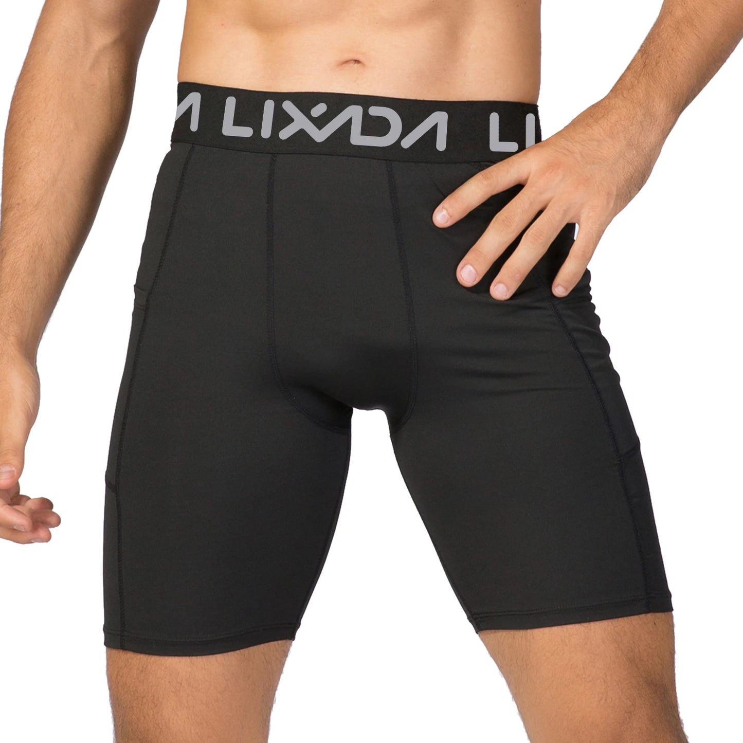 3 Pack Men Sports Shorts Active Workout Underwear with Pocket