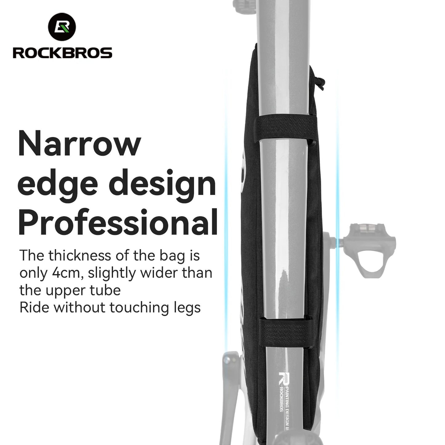 Lightweight Bike Frame Pack for Tools and Accessories