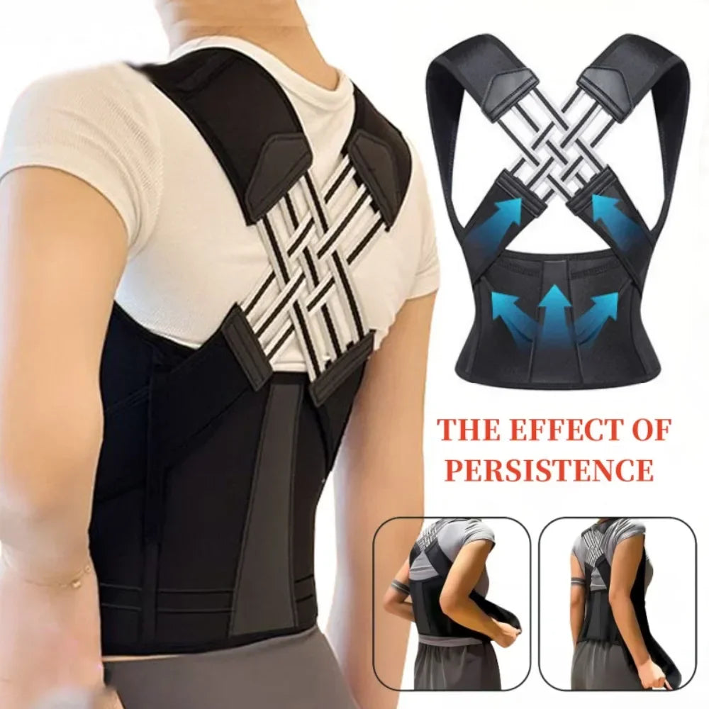 Adjustable Back Support Strap for Men and Women