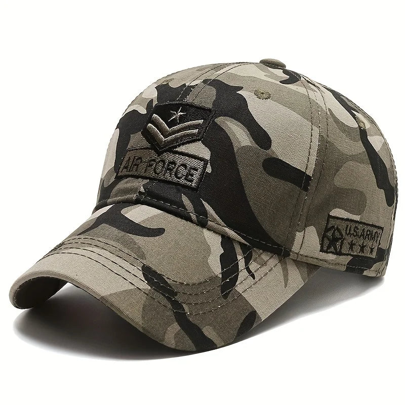 1Unisex AIR FORCE Letter Baseball Cap