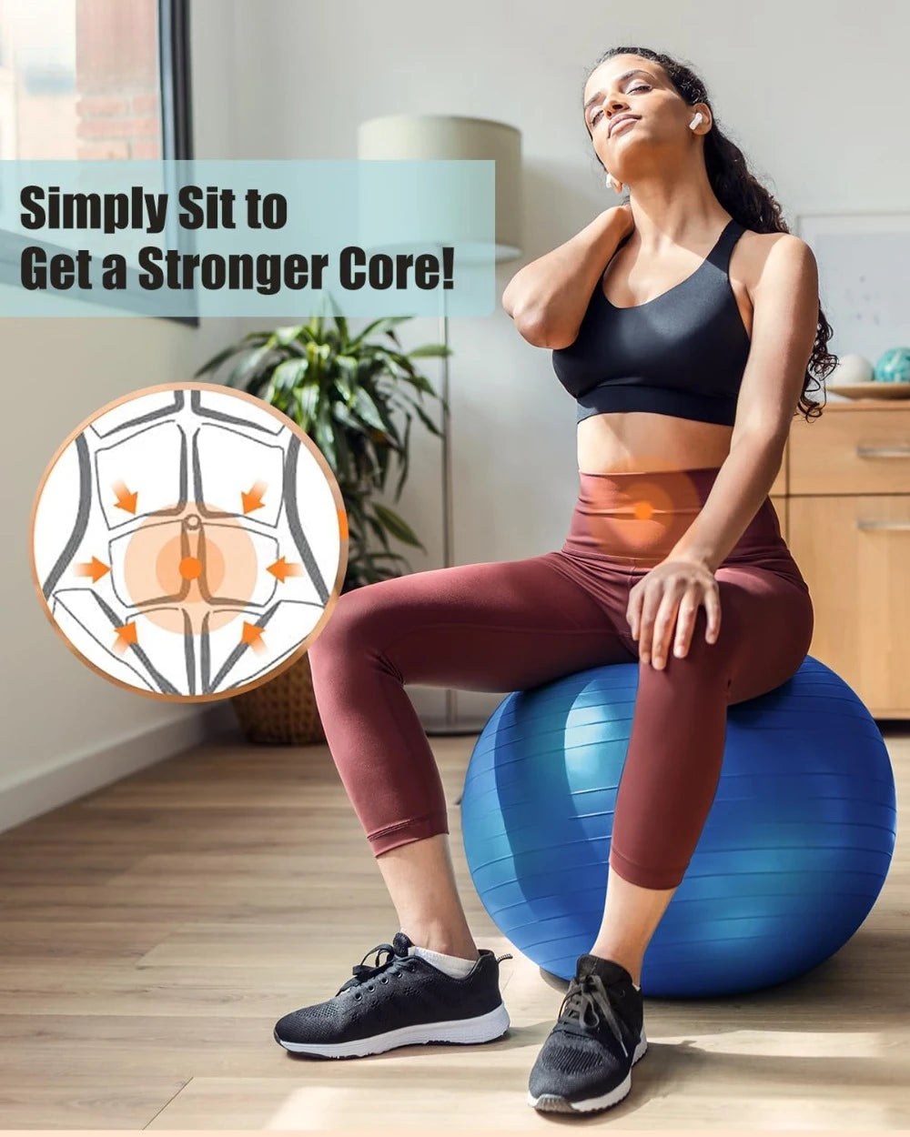Explosion-proof Anti-Slip Stability Ball