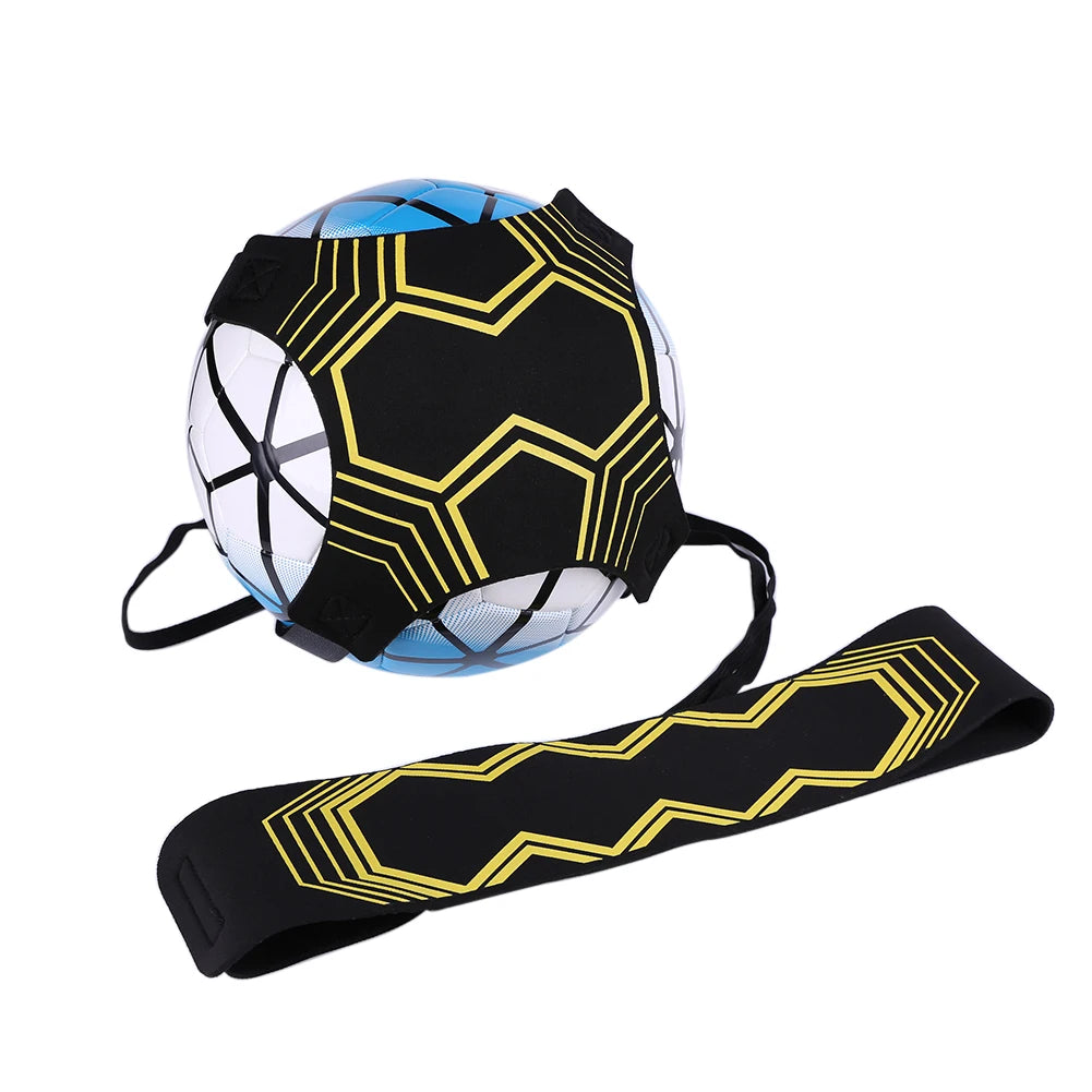 Solo Practice Training Aid Control Skills Adjustable Soccer Trainer