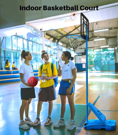 Basketball Hoop Outdoor 4.8-7.2ft Adjustable