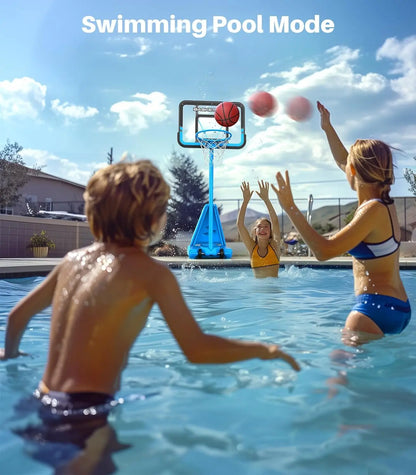 Basketball Hoop Outdoor 4.8-7.2ft Adjustable