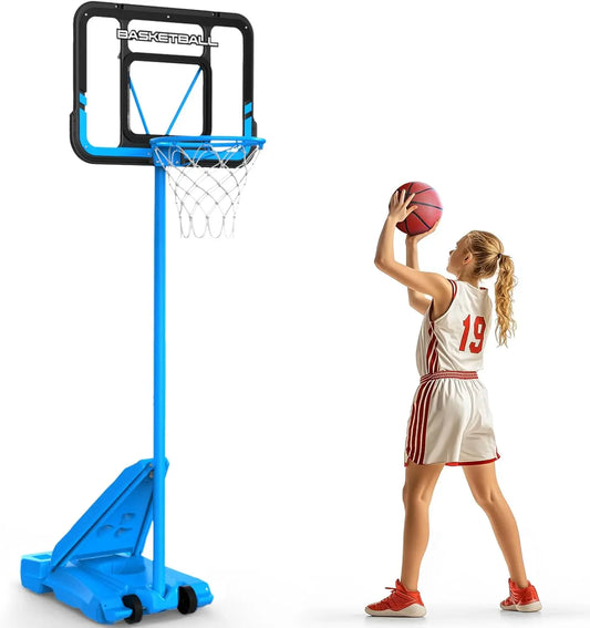 Basketball Hoop Outdoor 4.8-7.2ft Adjustable