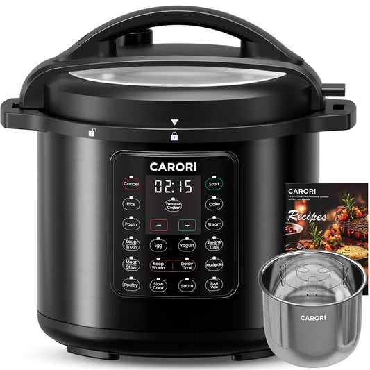 Electric 8Qt, Stainless Steel Pressure Cooker