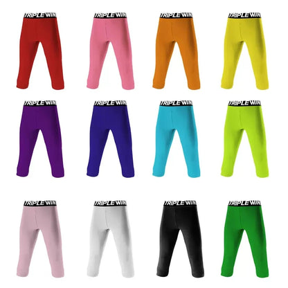 Kids Boy Girl Capri Running all sports  Tights
