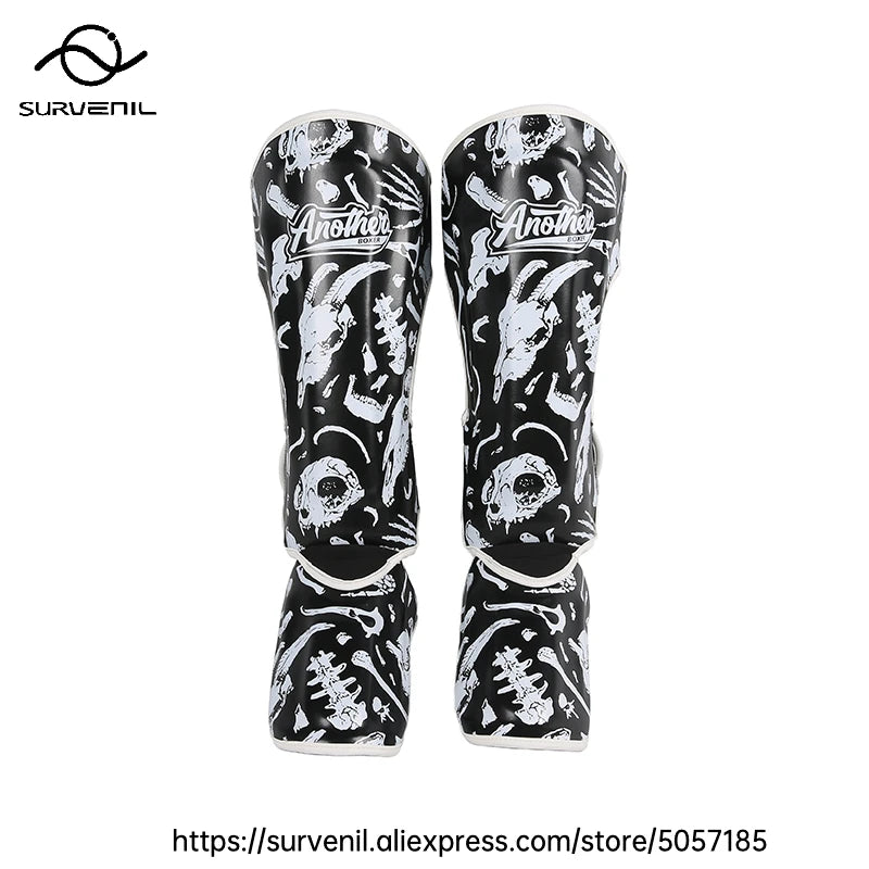 Shin Guards Kickboxing Muay Thai Leg Instep Protection Pads
