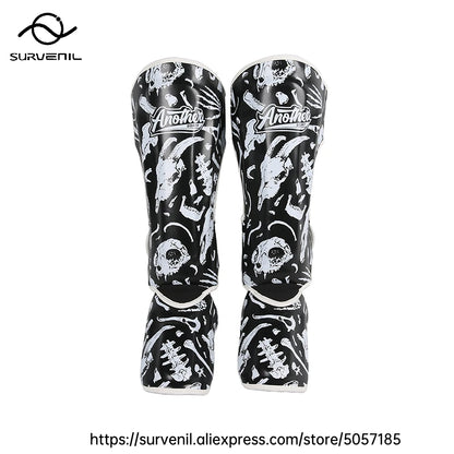 Shin Guards Kickboxing Muay Thai Leg Instep Protection Pads