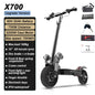 1200W-6000W Dual Motor E-Scooter  11" Off Road Tire
