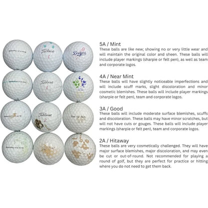 300 Shag/Practice/Hit Away/Range Used Golf Ball Mix