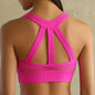 Workout Gym Bras Mesh Padded Sports Bra