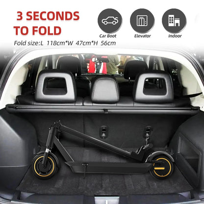 Smart Shock-absorbing Anti-skid Foldable Portable Electric Scooter