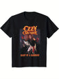 Casual Men T-Shirt Round Neck Cotton Short Sleeved